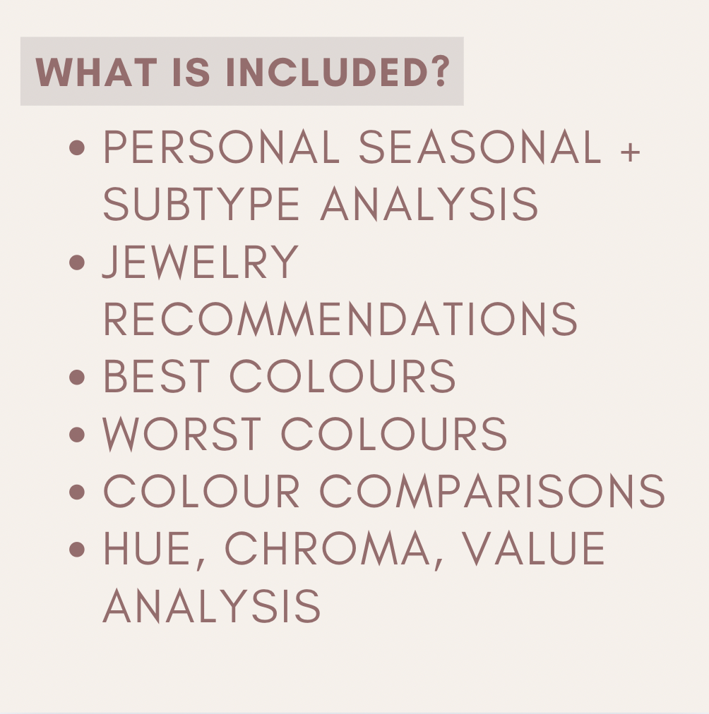 Personal Colour Analysis Report